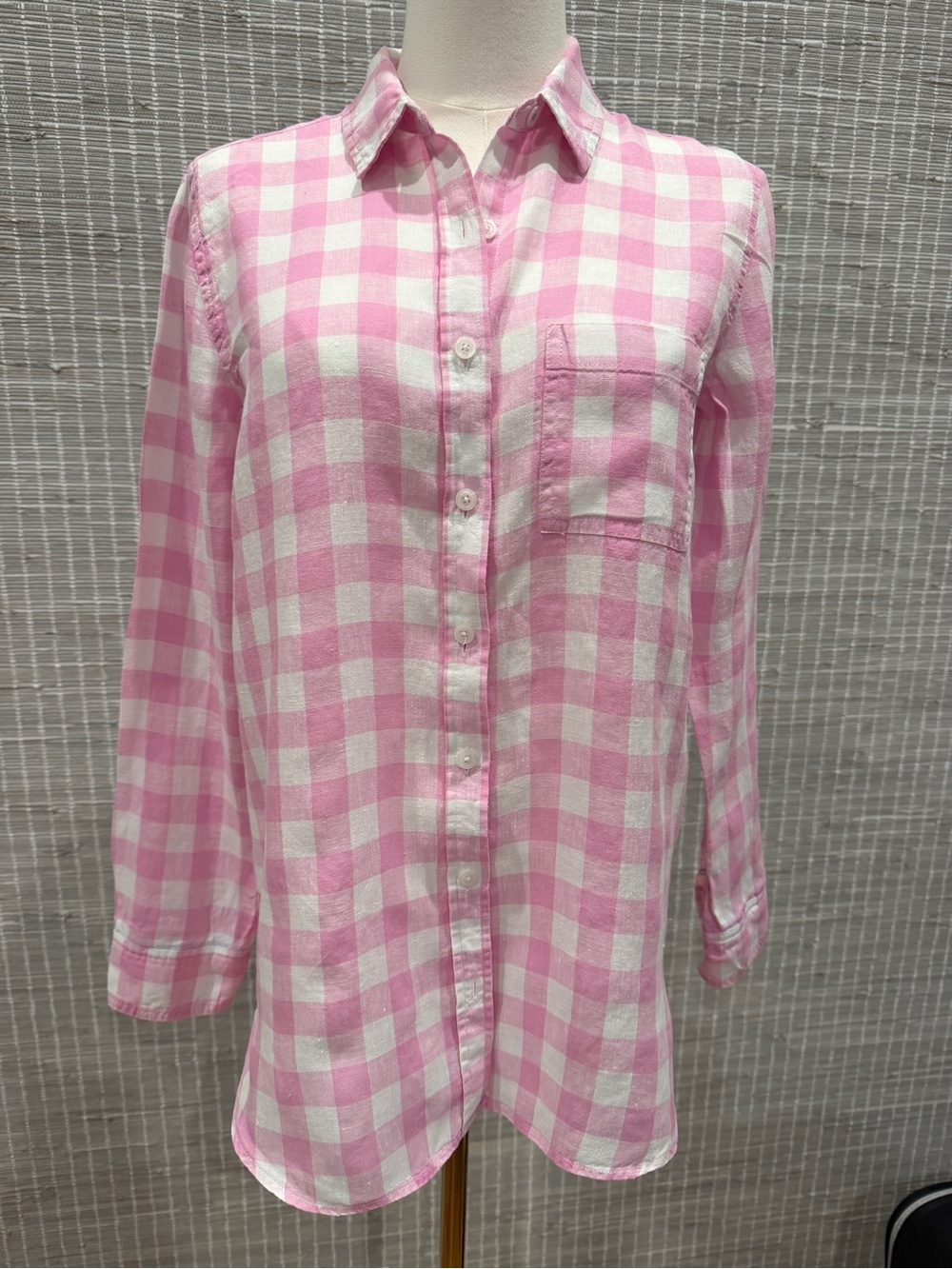 JOULES 100% Linen Button Down